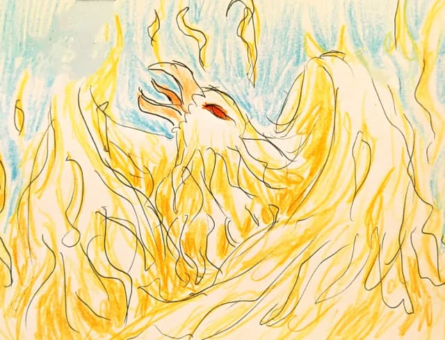 <I><b>Shining</b></I> Fire Phoenix