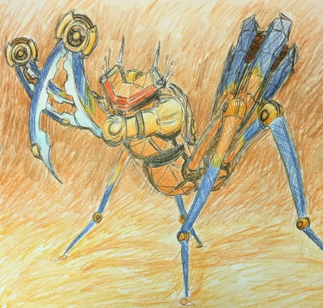 Metamaterial Mantis
