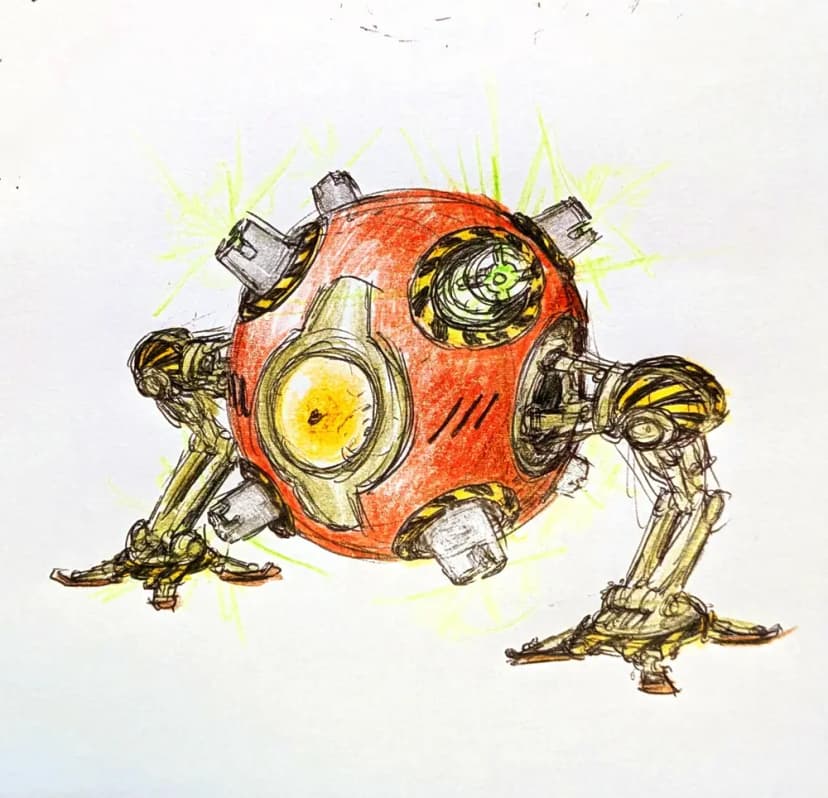Exploding Eyebot