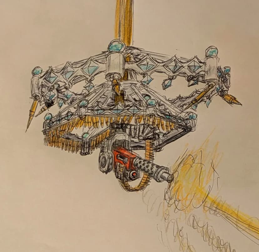 Bandolier Chandelier