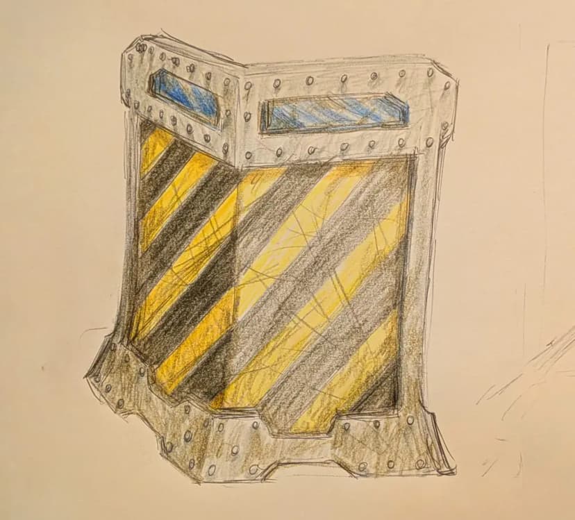 Industrial Blast Shield